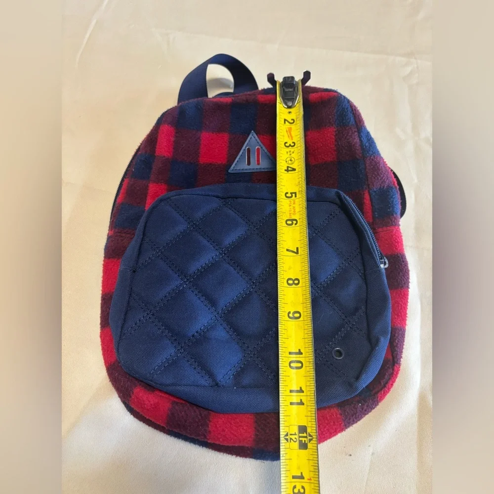 Red and Blue‎ Buffalo Plaid Mini Backpack